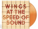 NEW SEALED V. LTD MCCARTNEY WINGS “AT THE SPEED OF SOUND” 180g ORANGE VINYL LP