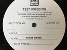 THE DAMNED THE BLACK ALBUM LP OG 1980 A&M RECORDS TEST PRESSING EX RARE
