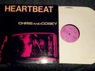 CHRIS AND COSEY - HEARTBEAT - 1ST PRESS LP 1981 UK - Rough Trade ?– ROUGH 34
