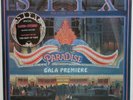 STYX Paradise Theatre 1980 OZ  Laser-Etched LP Hype Sticker  MINTY DeYoung SHAW