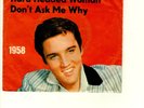 Elvis Presley German Hard Headed Woman 47-7280 Yearcover Jahreszahlhülle Orange