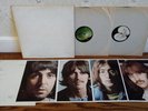 The Beatles White Album vinyl embossed raised numbered poster & photos 2LPs