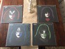 Complete Set of All 4 Kiss Vinyl Solo Albums 1978 Casablanca with POSTERS RARE