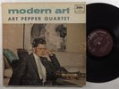 ART PEPPER QUARTET Modern Art INTRO LP mono