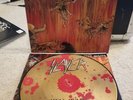 EX Limited Edition Slayer Hell Awaits 2008 Blood Splatter Vinyl Record LP Thrash