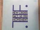 NEW ORDER • MOVEMENT•  Original 1981 Vinyl LP Album • FACT 50 Factory