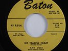 R&B 45 ANN COLE & DAVE MCRAE ORCHESTRA My Tearful Heart BATON HEAR