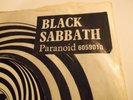 BLACK SABBATH  7 ex vinyl   PARANOID stickered 7 VERTIGO SLEEVE