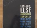 Cannonball Adderley Miles Davis Somethin Else Blue Note LP Mono RVG DG BLP1595