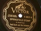Hot Victor V-38117 Cecil Scott Orchestra-Springfield Stomp (NYC 1929) beauty