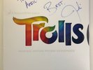 Trolls Soundtrack Vinyl LP Limited Edition Signed by Justin Timberlake NM