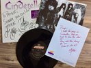 Autographed Signed Cinderella Long Cold Winter LP Record 1988 Hype Sticker KRNA