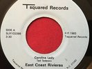 EAST COAST RIVIERAS   CAROLINA LADY   RARE NC MODERN SOUL BEACH 45   T SQUARED