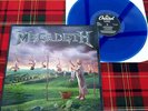 MEGADETH Youthanasia 1994 1ST  Capitol 724382900412 RARE Blue Vinyl LP EXCELLENT