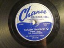 78 : CHANCE 1145-FLAMINGOS-  GOLDEN TEARDROPS / CARRIED AWAY - DOO WOP