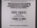 BEE GEES / YVONNE ELLIMAN: Stayin' Alive / If I Can't Have You 12 (dj, printed
