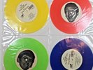 BEATLES Set of 4 Savage Young Beatles Sheridan Colored Vinyl Singles England