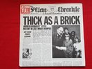 Jethro Tull Vinyl Thick as a Brick German First Press  Newspaper Cover