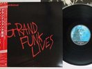 GRAND FUNK RAILROAD GRAND FUNK LIVES FULL MOON P-11094W Japan OBI VINYL LP