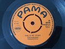 CLARENDONIANS/THIS IS MY STORY & VAL BENNETT / CALEDONIA EARLY REGGAE 45 PAMA
