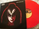 KISS GENE SIMMONS Solo Color 40th Anniversary LP  2018 Universal w/Color Poster