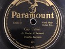 78 RPM Papa Charlie Jackson 78 Paramount 12422 Fat Mouth Blues / Gay Cattin VV-