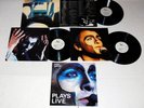 PETER GABRIEL Security + Plays Live 2 LP Record Set Album Prog Genesis Solo