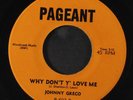 JOHNNY GRECO & GROUP: Rocket Ride / Why Don't Y' Love Me 45 Vocal Groups