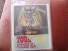 JUDAS PRIEST A TOUCH OF EVIL tour pass VINYL Shaped Picture Disc