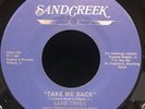SAND CREEK take me back 45 rare NATIVE AMERICAN PRIVATE indie PUNK vaselines