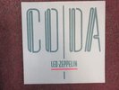 LED ZEPPELIN - CODA LP RECORD. 1st Press. Textured sleeve.
