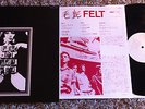 Felt - The Splendour Of Fear - vinyl, LP with insert, orange juice