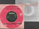 45t juke box  promo pochette cible  France 370 668 JOHNNY HALLYDAY jeune homme
