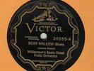 c 78 RPM Williamson's Beale Street Frolic Orch Victor 20555 in E