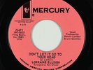 Northern Soul 45 - Lorraine Ellison - Don't Let It Go To Your Head - Mercury VG+