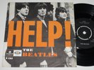Very rare The Beatles single 45 Help  Parlophone R 5305 Sweden Exc/Exc