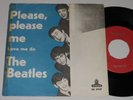 Very rare The Beatles single 45 Please Please Me Odeon 1st pr Sweden 1963 VG/VG
