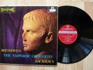 BACKHAUS Beethoven Emperor concerto  LONDON CS 6156 ffss blue back  DG 2E  NM