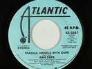 70s Soul 45 - Sam Dees - Fragile, Handle With Care - Atlantic - mp3 - promo