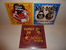 3 LP Garage . TANDOORI KNIGHTS . GAYE BLADES . DING DONGS . KING KHAN BLACK LIPS