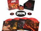 DOOM Video Game Soundtrack 4LP Red Vinyl Box Set 2CD & Slipmat Bundle New Sealed