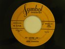 Jesse Johnson w. voc.group 45 SO LOVED AM I bw CUTE LITTLE GIRL   Symbol 901 VG