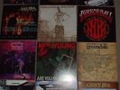Neil Young Twelve different album cover slicks : Freedom Unplugged Mirror Ball