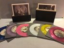 Stars The Five Ghosts 2010 Colored Vinyl 7” Wooden Box Set LIMITED RARE OOP
