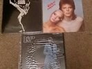 David Bowie Records Vinyl x3 Man Who Sold the World , Pinups , Live (4 records)