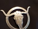 Unique Roger Miller sterling silver pin/broach