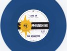 THE ATLANTICS Come On blue vinyl repro 7