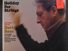 DAVID ROSE: Holiday For Strings LP Sealed (drill hole) Easy Listening