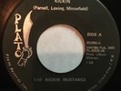 The Kickin’ Mustangs - Kickin / Take A Miracle 45 Plato rare funk soul