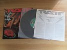 RATT DETONATOR 10 TRACKS RARE KOREA ORIG VINYL LP 1990 INSERT